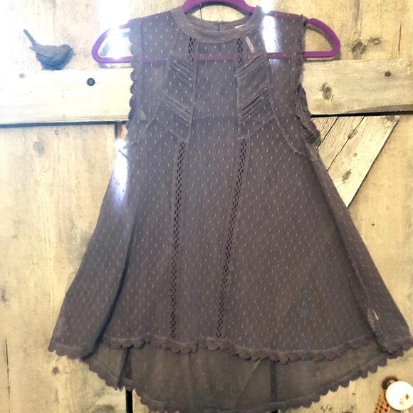 Free People Tops - FREE PEOPLE Lace top, like new size small